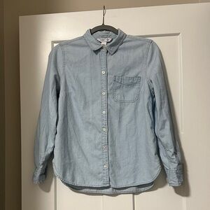 Old Navy Denim Button Down Shirt